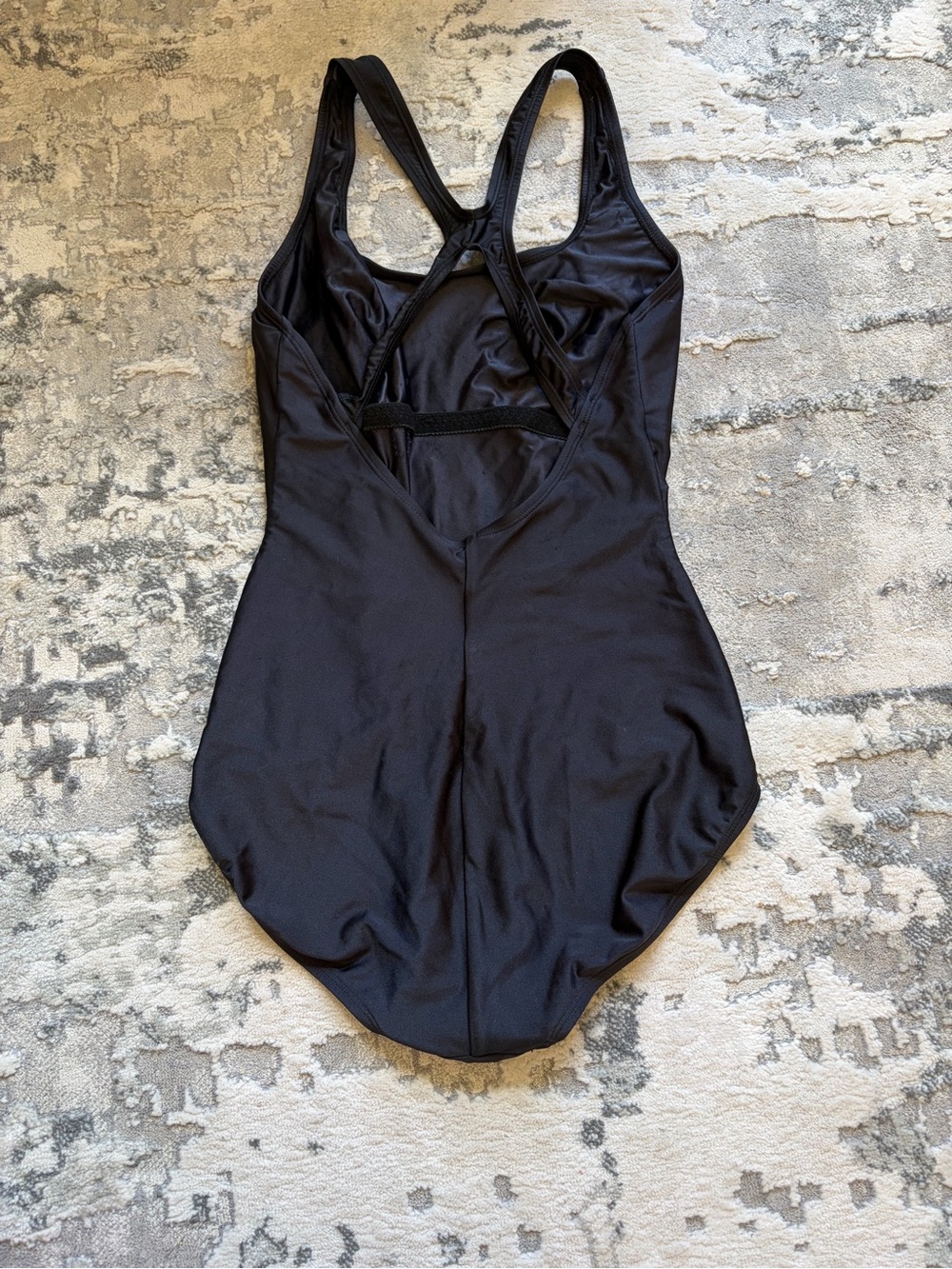 Speedo Black Racerback One-Piece Swimsuit - Picture 2 of 3